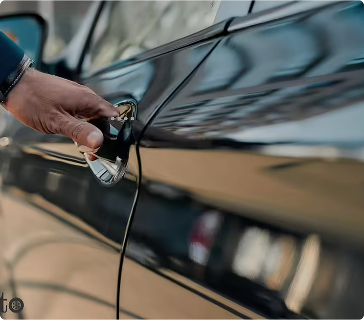 Two luxury cars representing our contact support